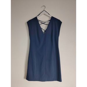 Mango Suit Blue Dress